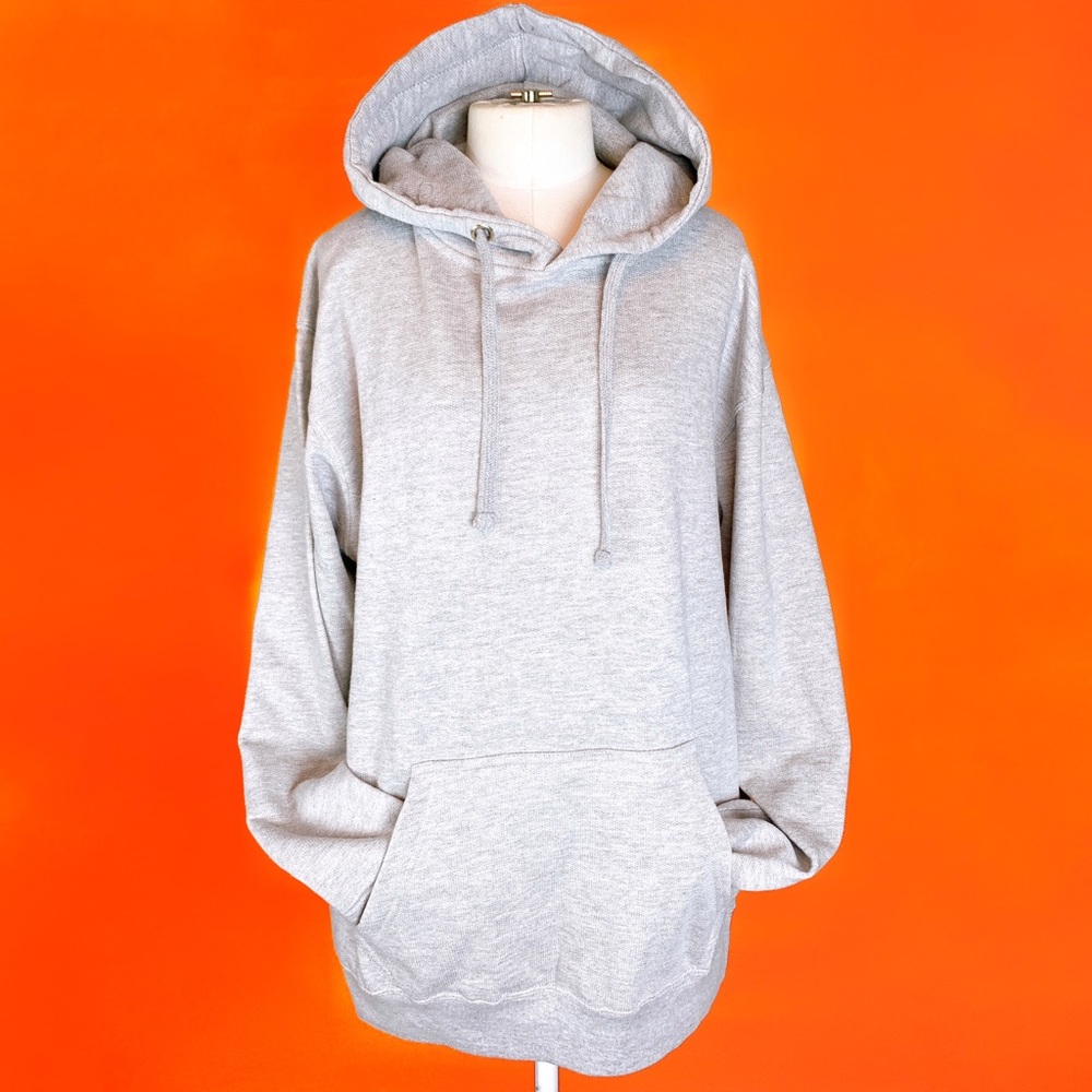 NEW! Basic Light Grey Hoodie Super Soft Inside